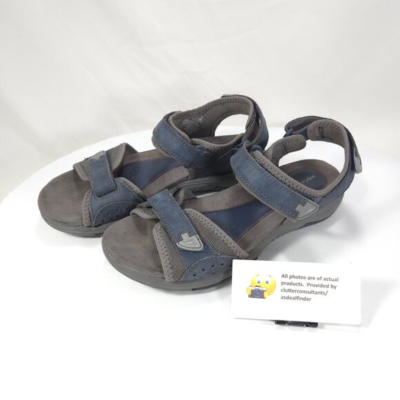 Rockport Trail Technique Open Toe Outdoor Sandals Womens Size 7 CG9568 Blue - Picture 1 of 9